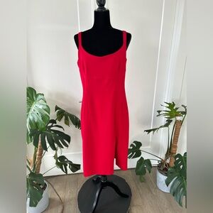 Laundry Sexy Red Dress with side Slit size US 14